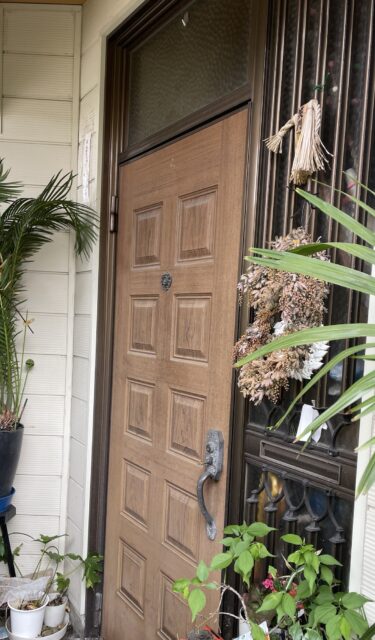 Y様邸玄関ドアリノベ完成