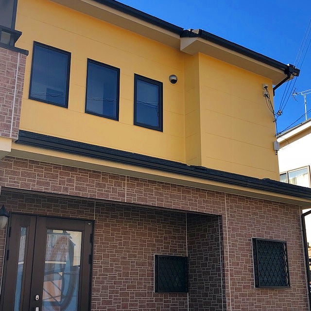 外壁塗装完成